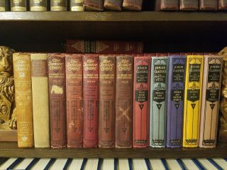 Choose 1: 1918 Antique Book Collier Junior Classics Young Folks Shelf Of Books