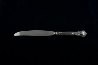 Gorham Chantilly Sterling Silver Handled Dinner Knife - Modern Blade - 9 1/2 "