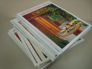 1981 - 2005 Architectural Digest Magazines Choose Your Issue