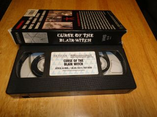 Curse of the Blair Witch (VHS,  1999) Horror Rare Non - Rental 3
