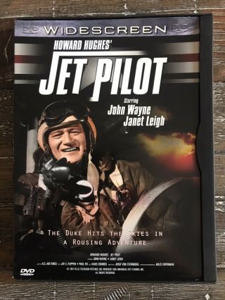 Jet Pilot (2000) Rare Dvd Of The Howard Hughes 1957 Film Starring John Wayne