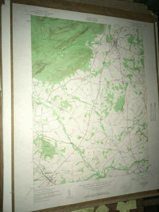 Dillsburg Pa.  York County Usgs Topographical Geological Survey Quadrangle Map