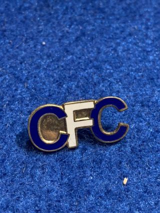 Chelsea Fc - The Blues - C.  F.  C Pin Badge - Chelsea Football Club - Rare