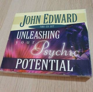 Rare Unleashing Your Psychic Potential John Edward 2 Discs Audio Cd 2003