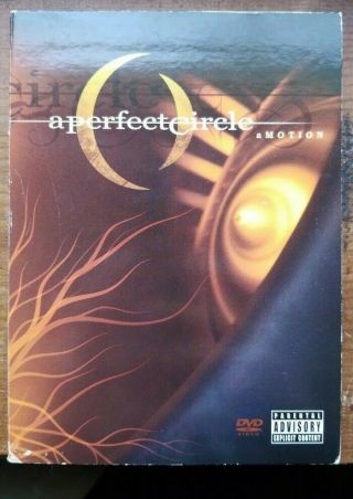 A Perfect Circle - Amotion (dvd,  2004) Rare Fold Out 2 Disc Cd/dvd Collector Set