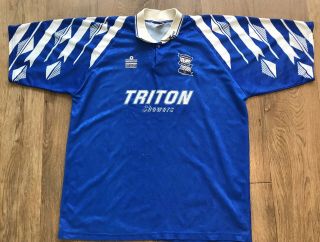 Rare Vintage 1993/94 Birmingham City Away X - Large Football Shirt - Xl