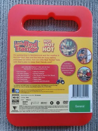 RARE - ABC For Kids - Little Red Tractor - Hot Hot Hot - DVD 2006 - Region 4 2