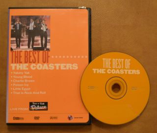 The Coasters - Best Of (dvd,  2004) Ln Rare