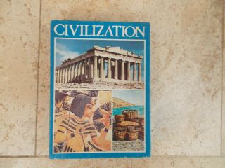 Vintage 1982 Civilization Game Of The Heroic Age By Avalon Hill Board Game Rare