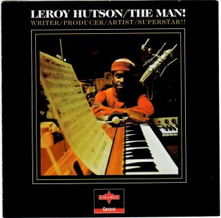 Leroy Hutson - The Man.  Charly Uk Cd.  Rare Groove