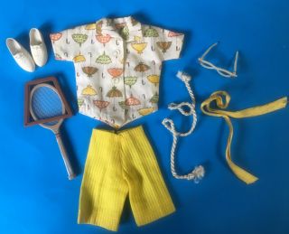 Vintage Ideal Tammy Doll Outfit Tennis The Menace,  Complete