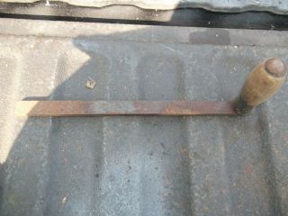 Champion Blower Forge Antique Post Drill Press Parts Handle " Warranted "