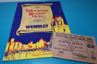 Wembley Empire Pool 1952 - 53 