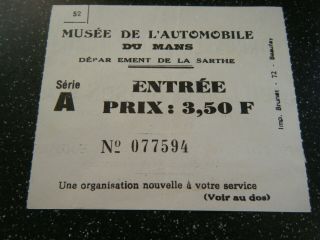 24 Hours Le Mans 1967 Musee Pass Musee De L 