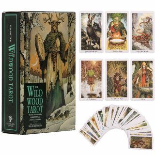 Uk The Wildwood Tarot Oracle Cards Deck Vintage Antique Fortune Telling 78cards