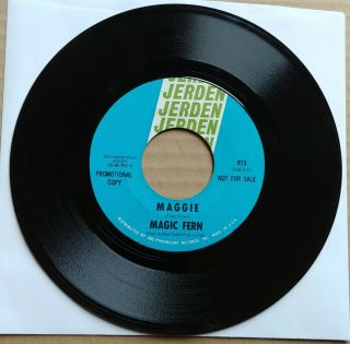 Magic Fern Maggie/i Wonder Why 45 7 " Rare Garage Psych Rock Vinyl Dj Promo 1966
