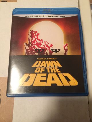 Dawn Of The Dead Blu - Ray Oop Rare Horror George Romero