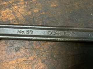 Vintage Dowidat Self Adjusting Spanner No 53 12 