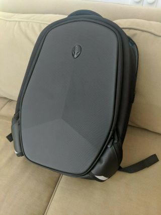 Rare Black Alienware 17 - Inch Backpack Computer Protection Hard