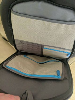 Rare Black Alienware 17 - Inch Backpack Computer Protection Hard 3