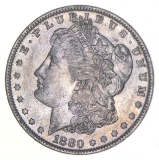 Rare - 1880 - O Morgan Silver Dollar - Very Tough - High Redbook 626