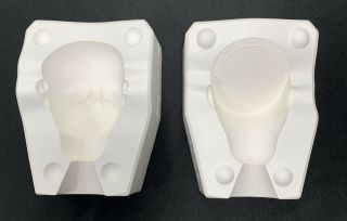 Porcelain Doll Molds,  Byron Molds (b 471 A) Head Mold