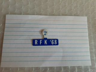 Robert F.  Kennedy Rfk 1968 Campaign Pin (100 Rare,  Authentic,  & Cool)