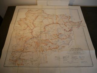 Antique Map Of Andorra By Marcel Chevalier - Girard & Barrere - 1920 