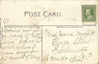 1910 Antique Postcard THE EDGECLIFF Long Beach Cape Ann Mass Posted JULY 4th 2