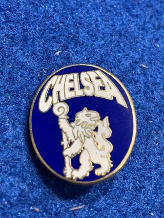 Chelsea Fc - The Blues - Cfc Enamel Pin Badge - Chelsea Football Club - Rare