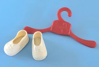 Vintage Tiny Tears Doll Shoes & Clothes Hanger Betsy Wetsy Dy - Dee Baby