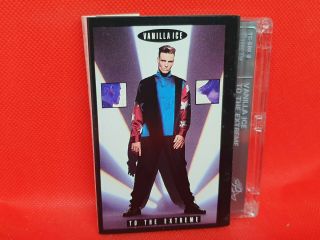 Vanilla Ice - To The Extreme (1990) Cassette Rare (vg, )