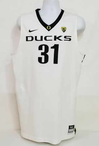 2011 - 2012 Oregon Ducks Team Issued Nike Basketball Pac 12 Jersey Men 
