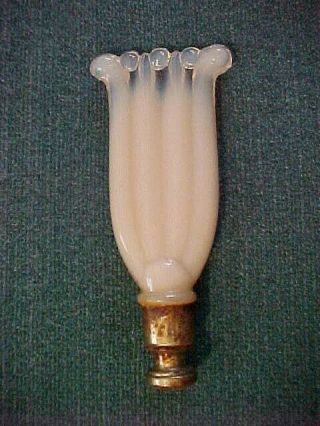Antique Vintage Aladdin Alacite Electric Boudoir Table Lamp Finial