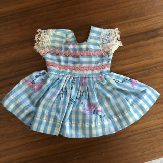Nancy Ann Storybook Taffeta Muffie Doll Dress 1950’s Near