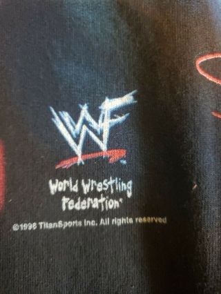 VINTAGE RARE WWF WWE STONE COLD STEVE AUSTIN TERMINATOR SWEATER 1998 XXL 3