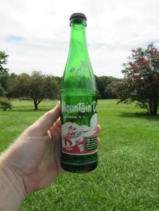 Rare 1963?,  Hillbilly Mountain Dew Bottled By Wagram,  North Carolina,