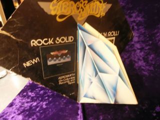 Aerosmith Rocks VINTAGE Mobile 3D Store Promo Display RARE 21 