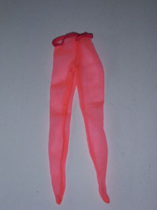 Vintage Barbie Doll Pink Stockings Pantyhose Sheer Lingerie,  100