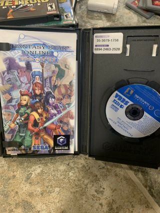 Phantasy Star Online Version 2 (Nintendo GameCube,  2002) Rare 2
