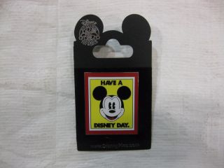 Rare Disney Pin Mickey Have A Disney Day From Walt Disney World 2009 pin216 2