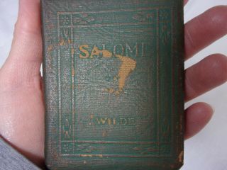 Little Leather Library Salome: A Tragedy In One Act By Oscar Wilde Antique Book