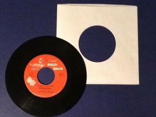 Rolling Stones Satisfaction/jumping Jack Flash Solid Rock 1975 Rare (45) Vg,