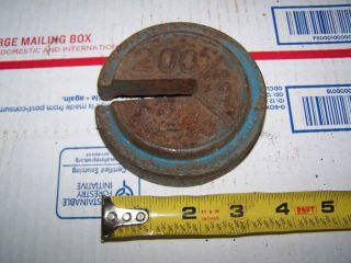 Old Scale Weight Feed Tore Scale Weight Fairbanks Morse Scale Weight 2 And 200