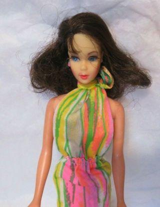 Vintage Barbie Twist & Turn Flip Hair Barbie Doll Japan