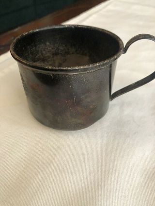 Sterling Child’s Cup / Mug 49.  37 Grms Vintage No Monogram