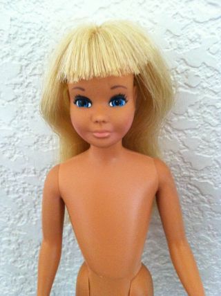 Barbie Vintage 1967 Japan Malibu Skipper Doll With Dreamtime Jammies Robe Vgc