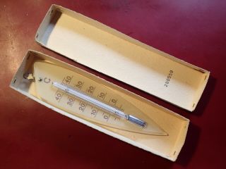 Vintage 1930 - S Art Deco Wall Thermometer - -,  Europe