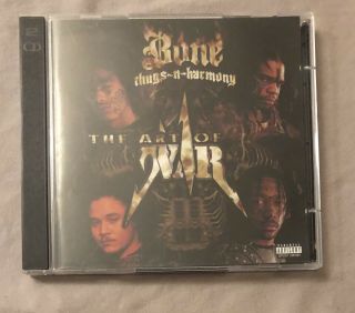 Rare 1997 Bone Thugs Harmony The Art Of War Cd Rap Old School Hip Hop W/ Insert