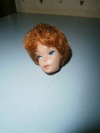 Vintage Barbie Titian Bubblecut - Face & Red Hair - Doll Head Only